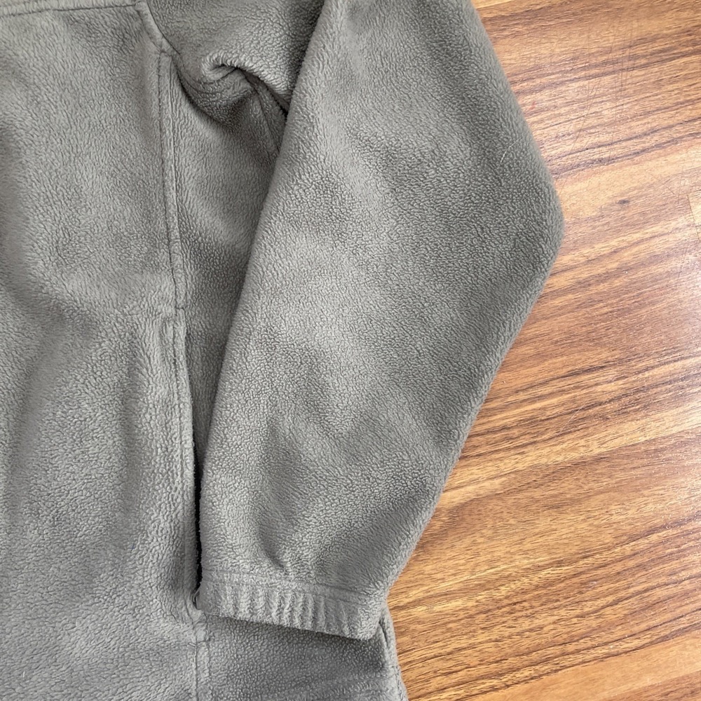 Columbia Green Basic Jacket Small Polyester Fleec… - image 5